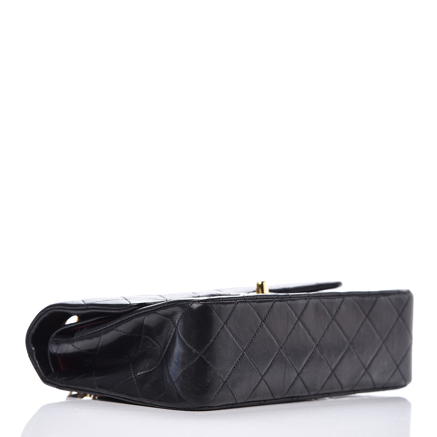 Chanel Lambskin Quilted Small Double Flap Black 4 of 12