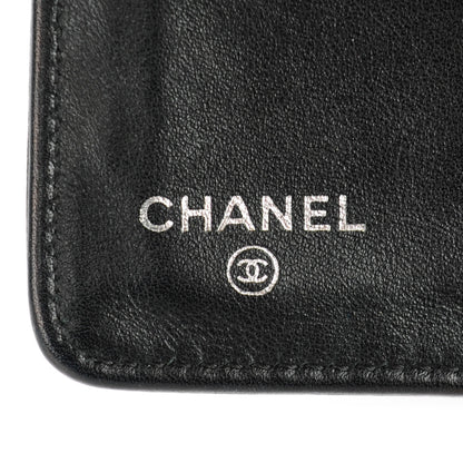 Chanel Caviar Sevruga Yen Wallet Black 6 of 8