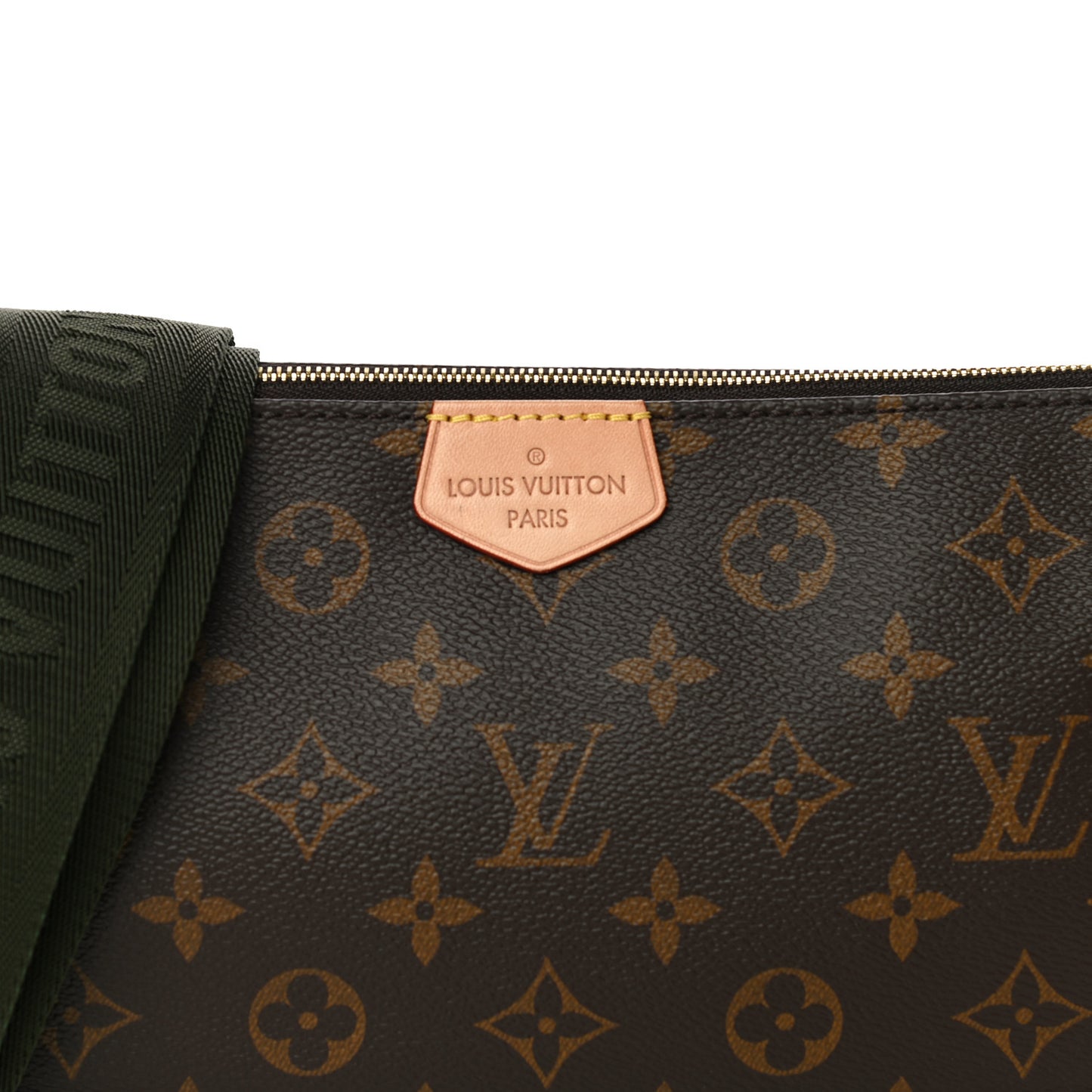 Monogram Multi Pochette Accessories Large Pochette Kaki