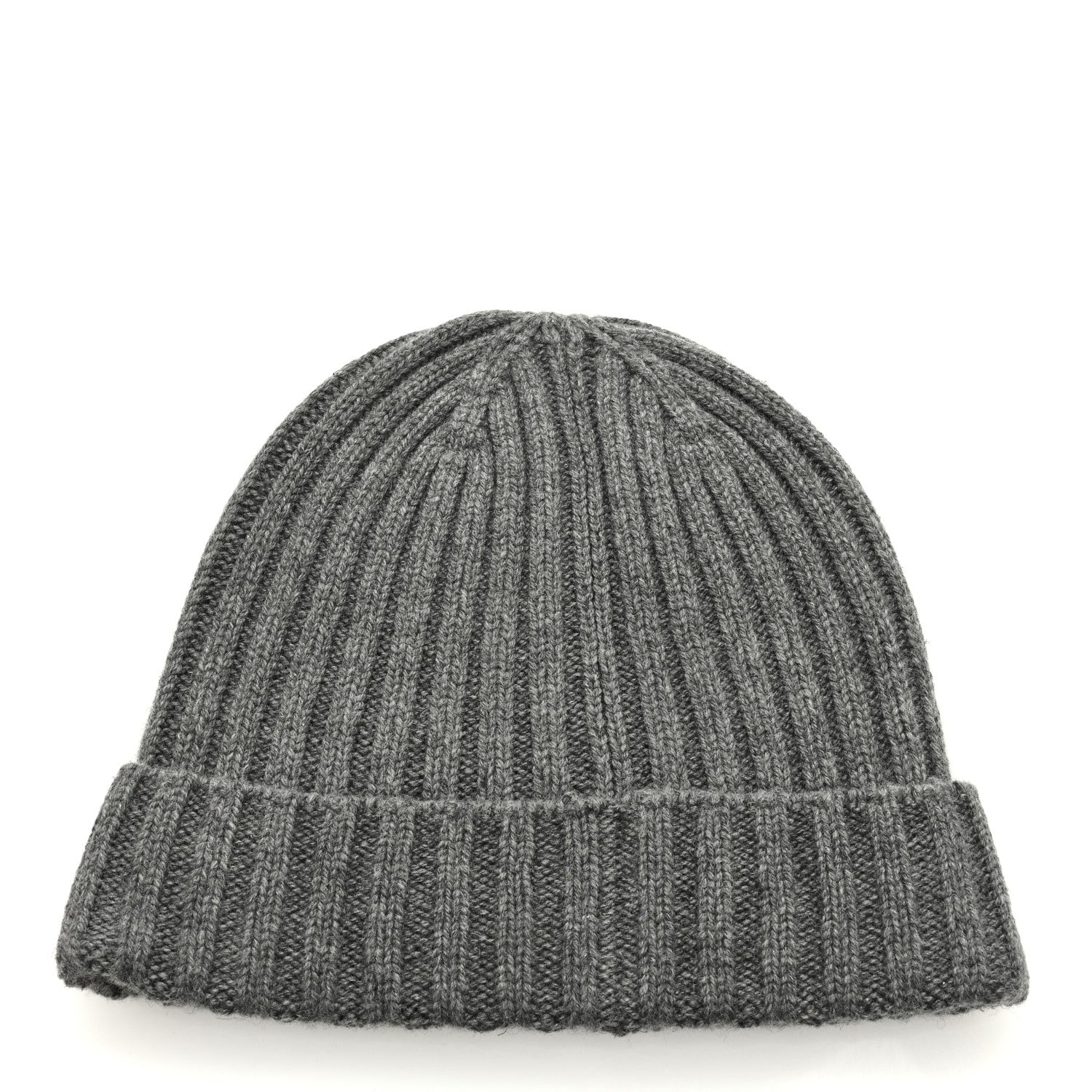 Hermes Cashmere Silk H Torsade Beanie Hat L Gris Chine 3 of 5