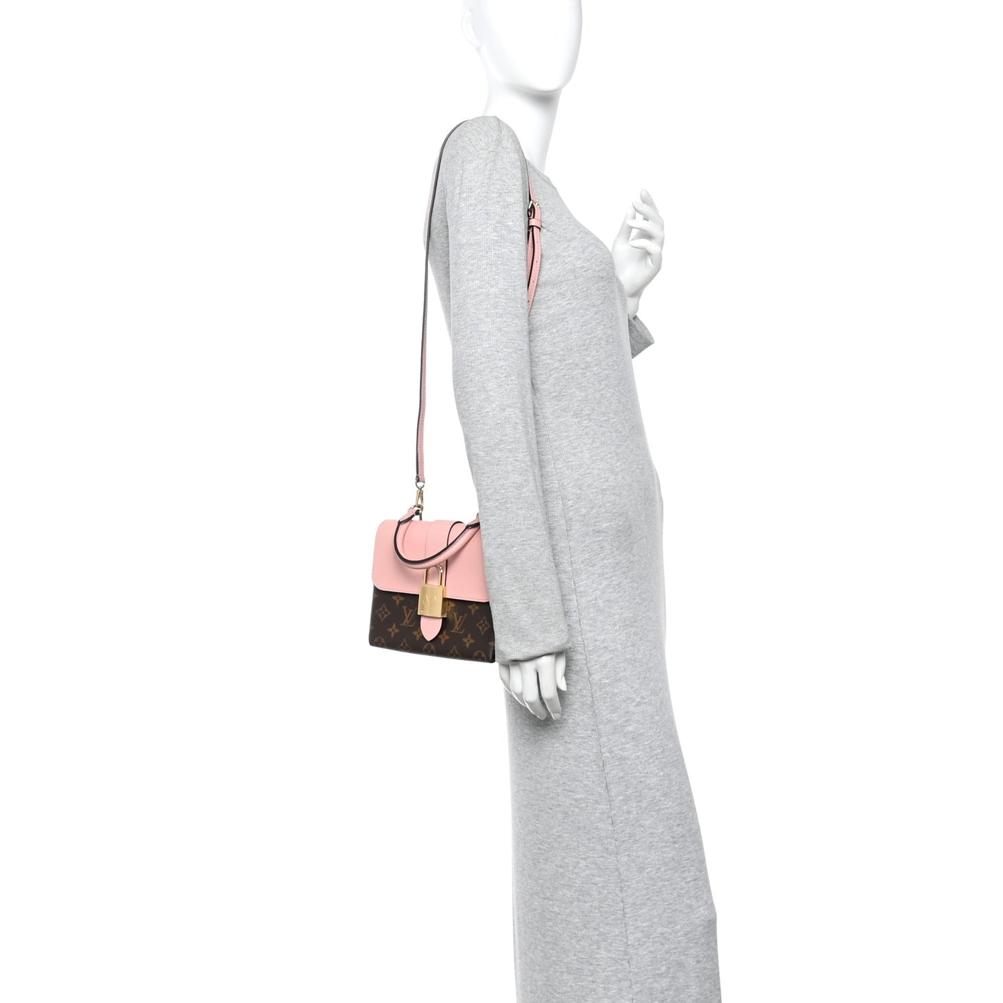 Monogram Locky BB Rose Poudre
