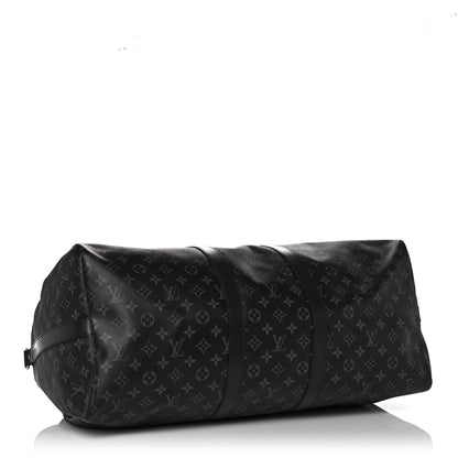Louis Vuitton Monogram Eclipse Keepall Bandouliere 55 4 of 14