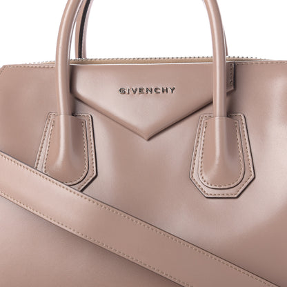 Givenchy Shiny Lord Calfskin Medium Antigona Taupe 7 of 9