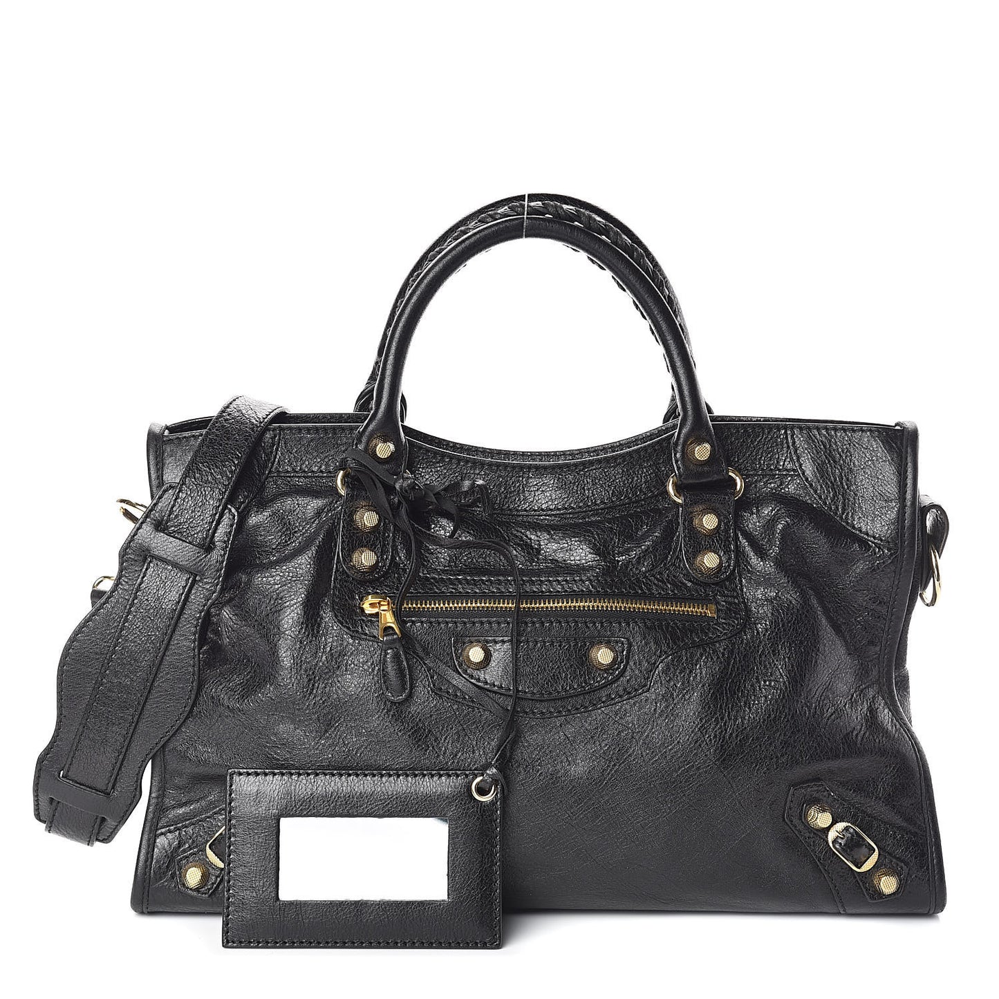 Agneau Giant 12 Gold Hardware City Black