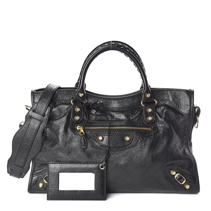 Balenciaga Agneau Giant 12 Gold Hardware City Black 1 of 11