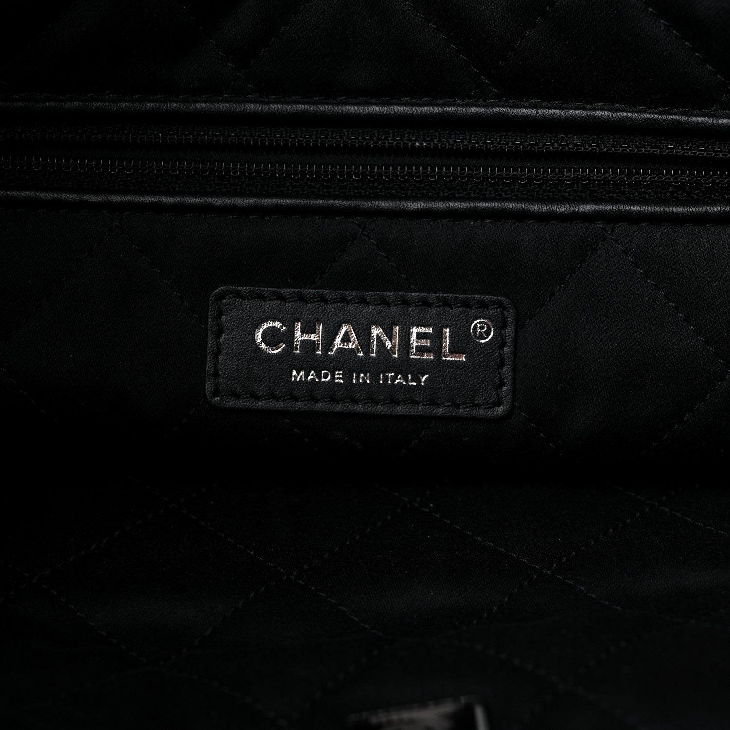 Chanel Shiny Calfskin Quilted Small Chanel 22 So Black 7 of 11