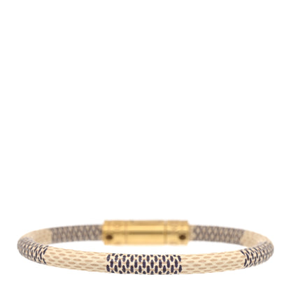 Louis Vuitton Damier Azur Keep It Bracelet 17 3 of 5