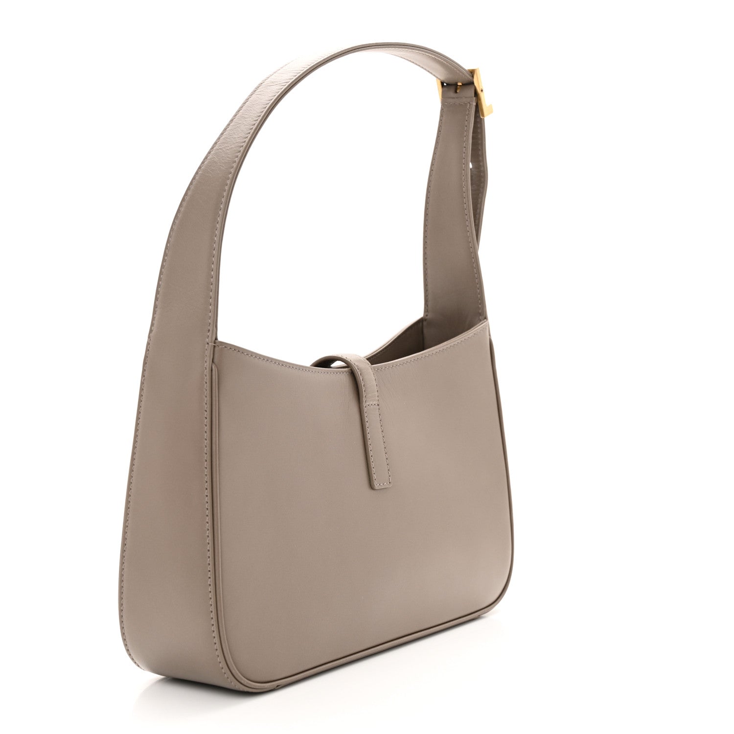Saint Laurent Smooth Calfskin Le 5 A 7 Hobo Taupe 3 of 13
