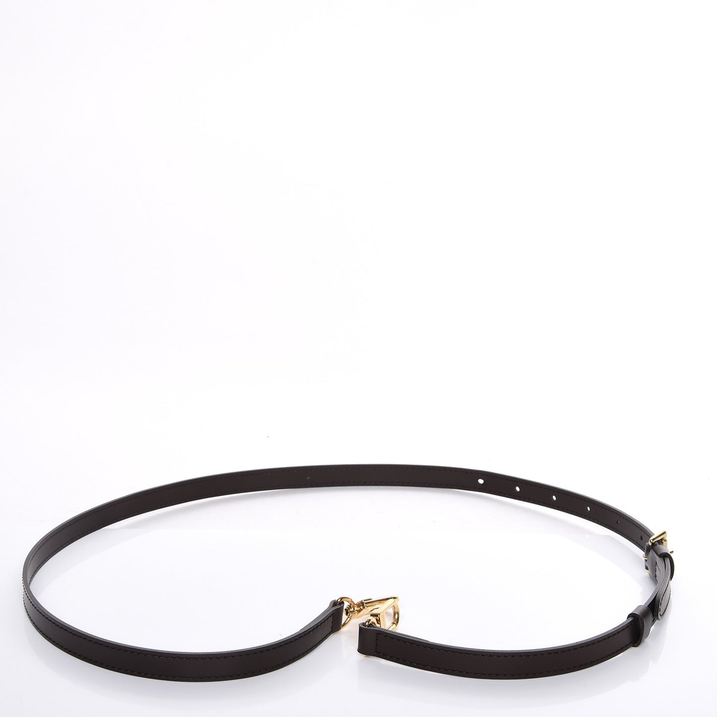 Calfskin 16mm Adjustable Shoulder Strap Brown