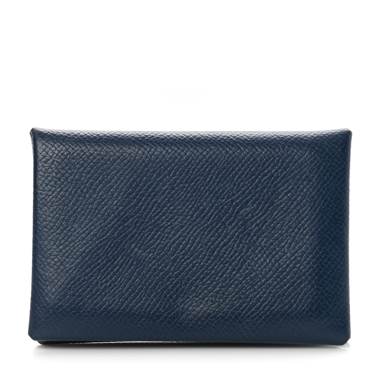 Hermes Epsom Calvi Card Case Bleu Indigo 1 of 8