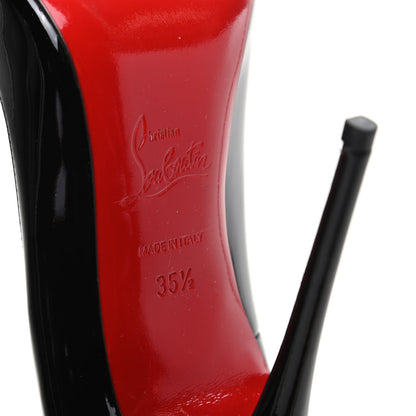 Christian Louboutin Patent So Kate 120 Pumps 35.5 Black 7 of 10