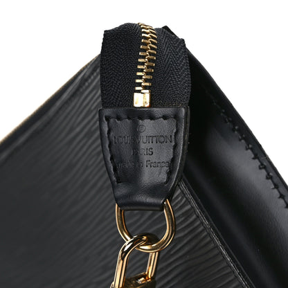 Louis Vuitton Epi Pochette Accessories 24 Black 6 of 11