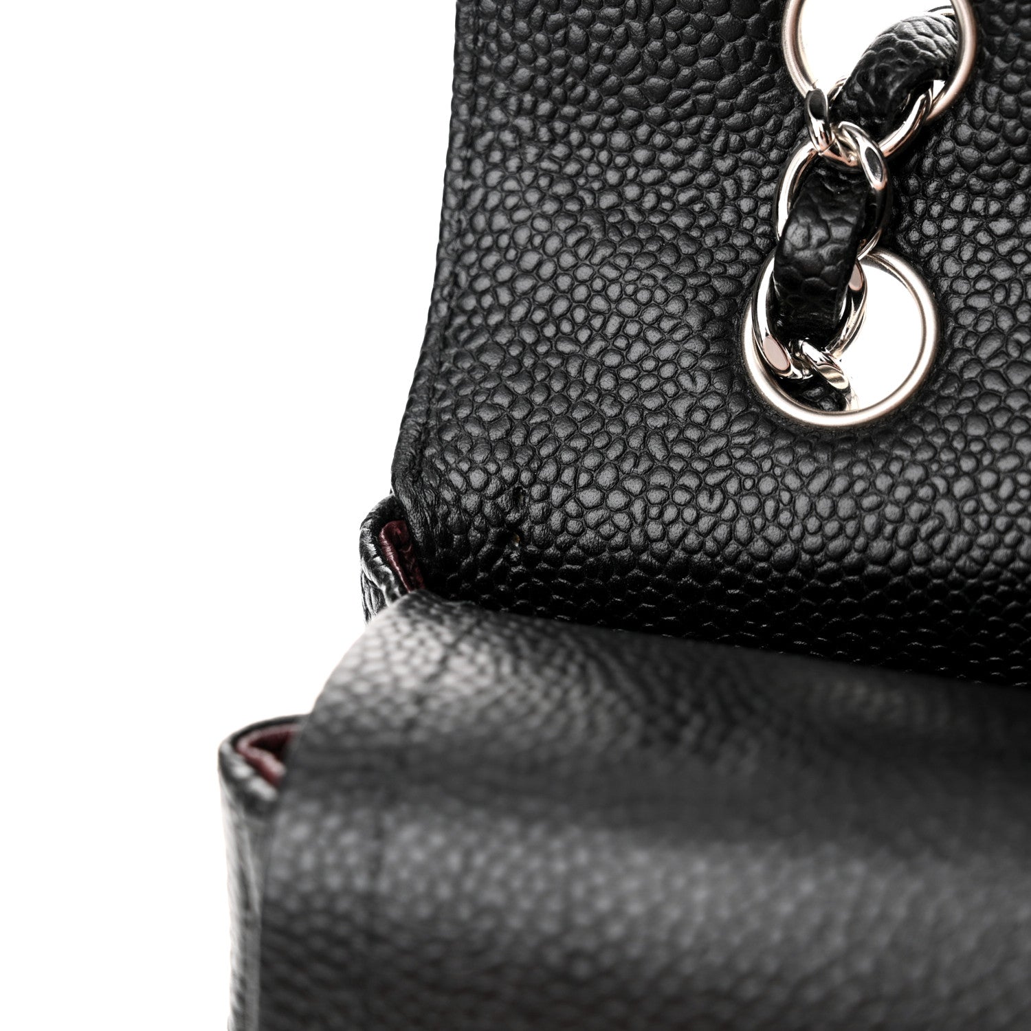 Chanel Caviar Quilted Medium Double Flap Black 13 of 13