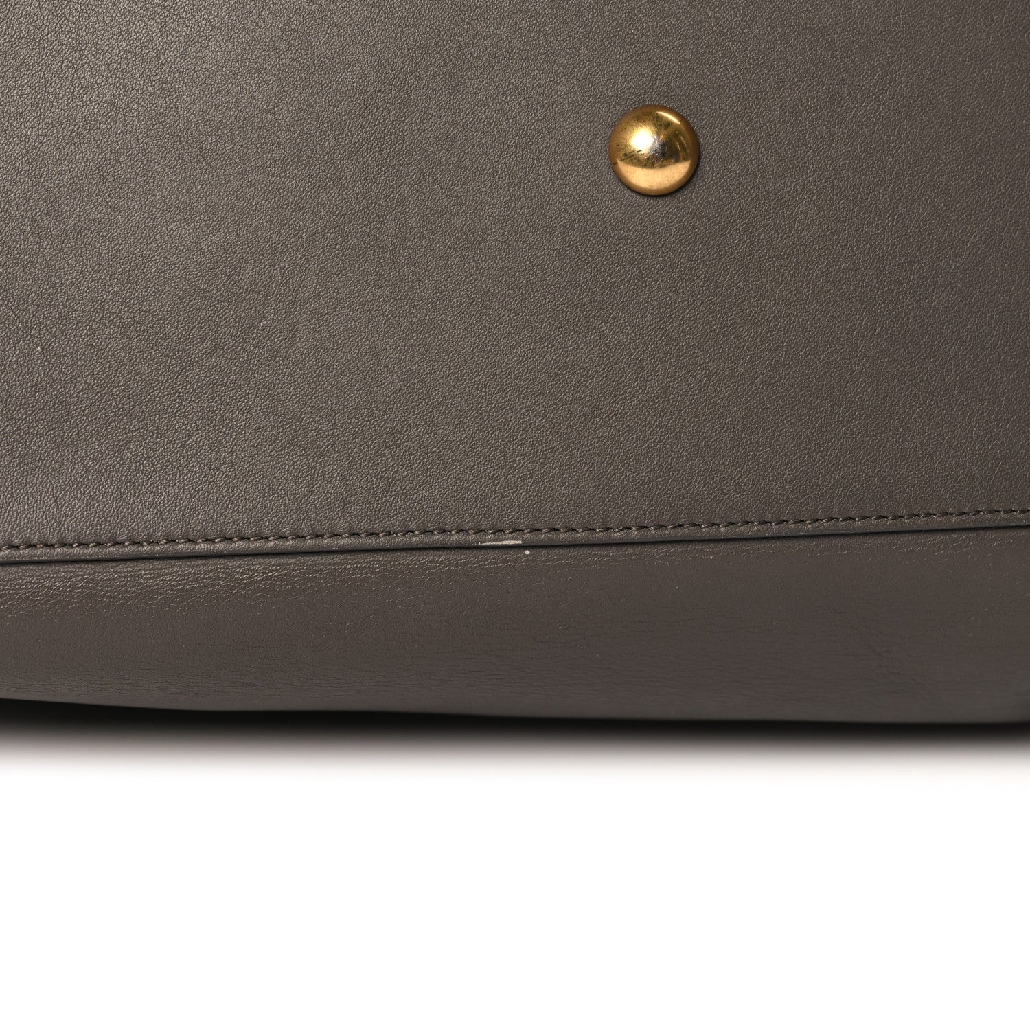 Saint Laurent Calfskin Small Classic Y Cabas Grey 14 of 14