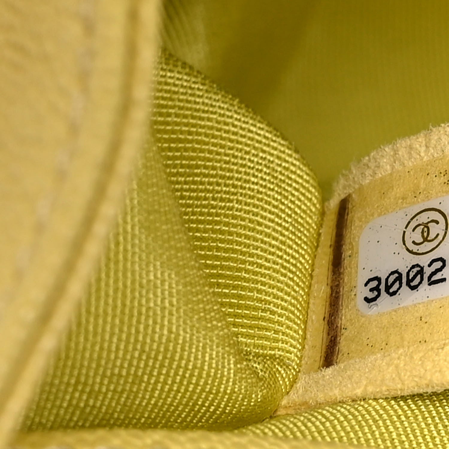 Chanel Caviar Chevron Quilted Small Boy Flap Yellow 7 of 11