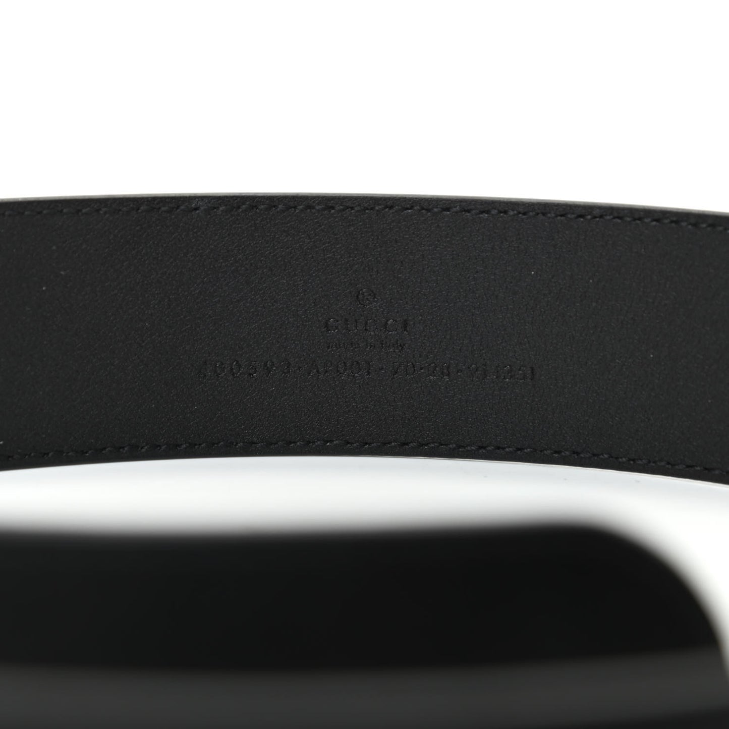 Calfskin Double G 40mm Belt 70 28 Black