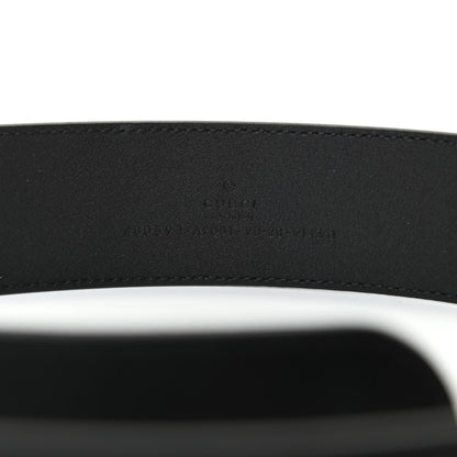 Gucci Calfskin Double G 40mm Belt 70 28 Black 3 of 5