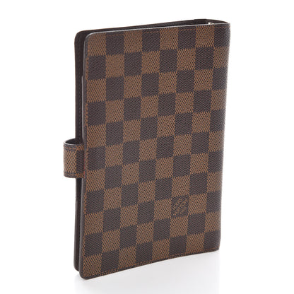 Louis Vuitton Damier Ebene Medium Ring Agenda Cover 3 of 6