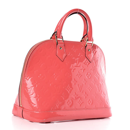 Louis Vuitton Vernis Alma PM Rose Litchi 3 of 15