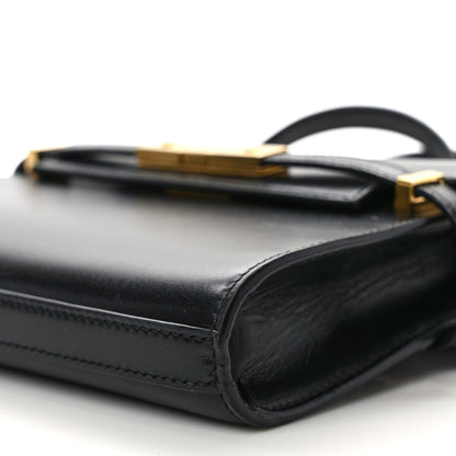Saint Laurent Smooth Calfskin Mini Manhattan Shoulder Bag Black 8 of 13
