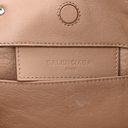 Balenciaga Veau Papier A6 Zip Around Tote Castagna 6 of 15