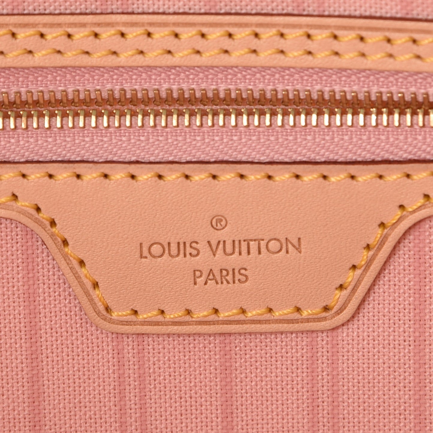 Damier Azur Delightful MM Rose Ballerine