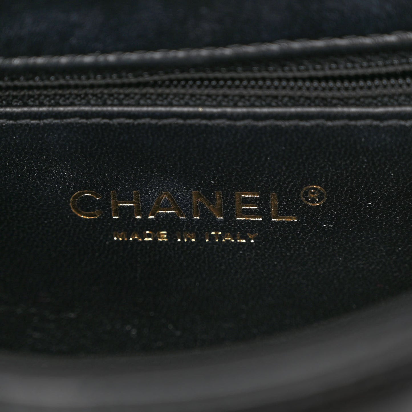 Shiny Lambskin Quilted Coco Trip Flap Bag Black