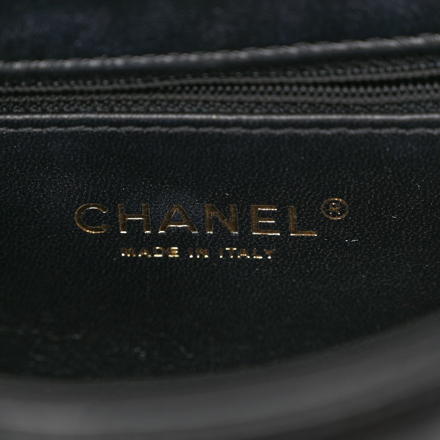 Chanel Shiny Lambskin Quilted Coco Trip Flap Bag Black 6 of 11