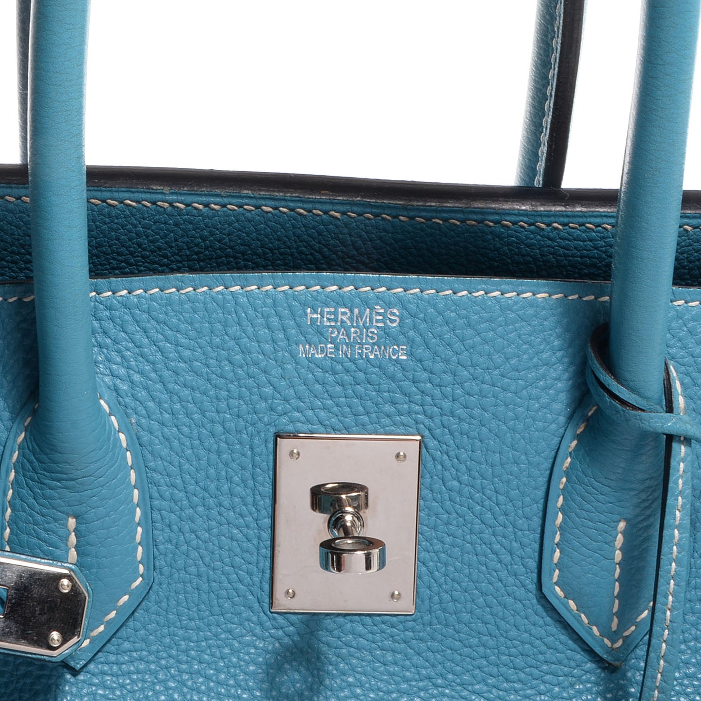 Togo Birkin 35 Blue Jean