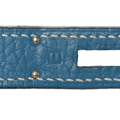 Hermes Togo Birkin 35 Blue Jean 26 of 40