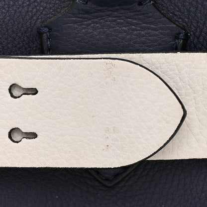 Burberry Marais Calfskin Medium Belt Bag Regency Blue 19 of 20