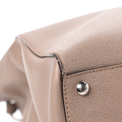 Fendi Vitello Elite Regular 2Jours Tote Tortora 9 of 23