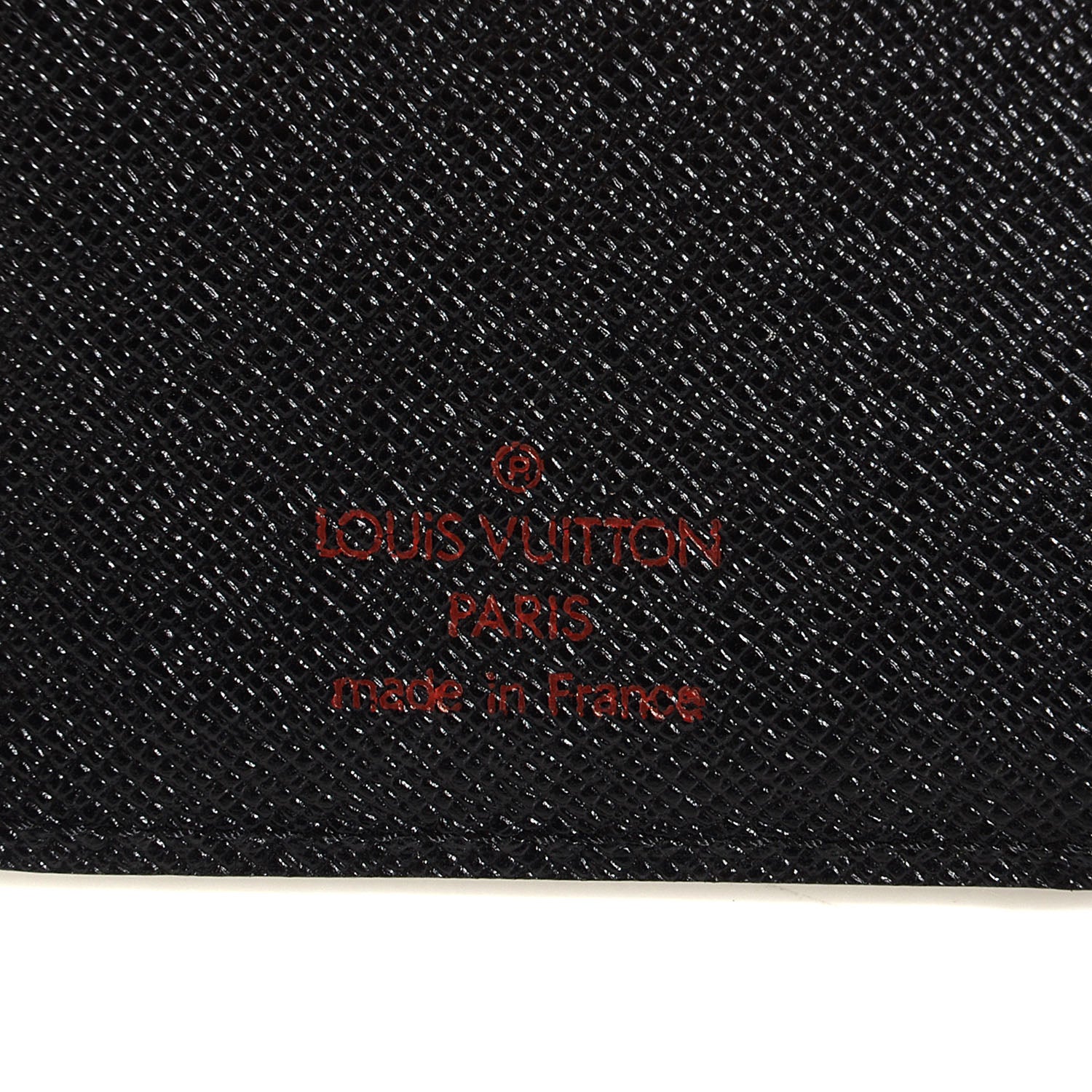 Louis Vuitton Epi Mini Agenda Cover Black 6 of 7