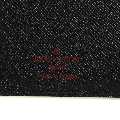 Louis Vuitton Epi Mini Agenda Cover Black 6 of 7