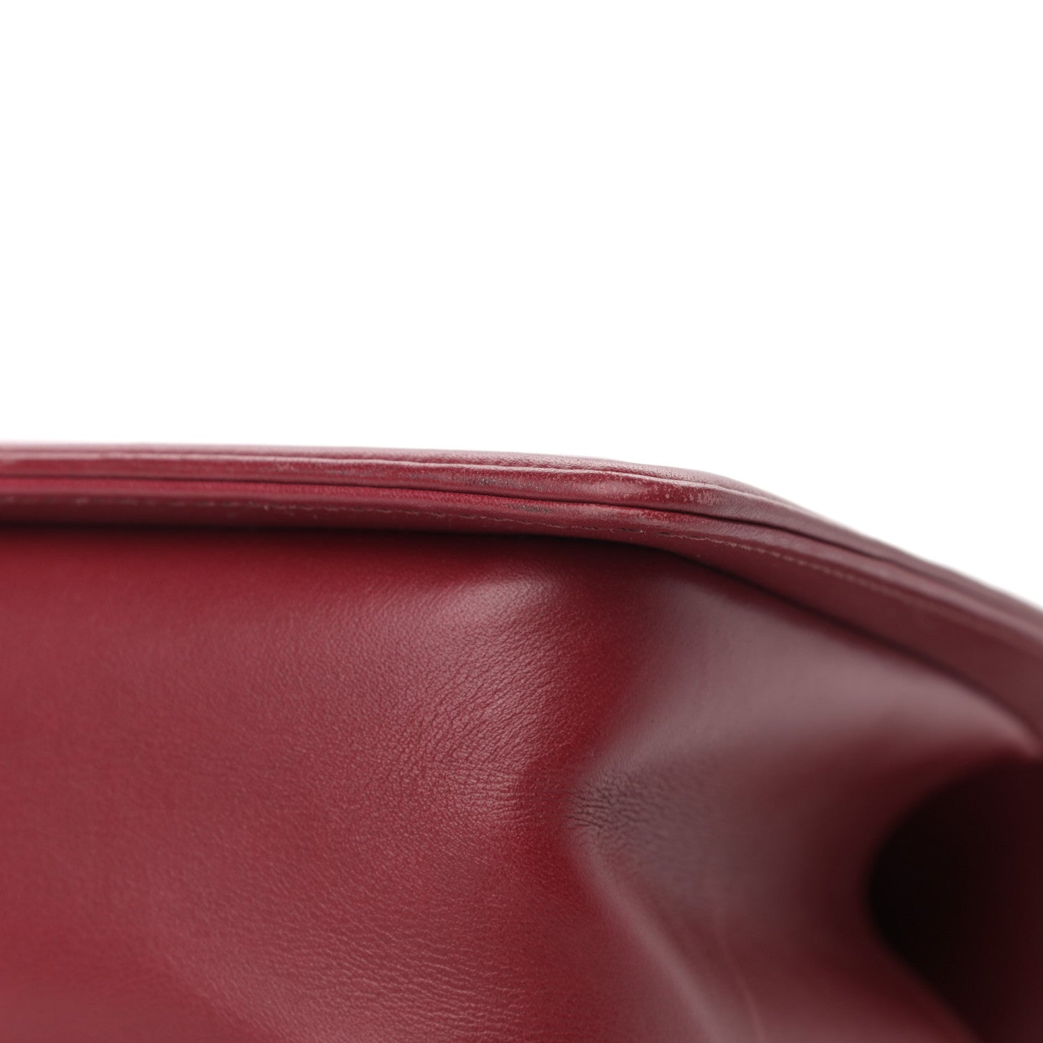 Chanel Calfskin Chevron Quilted Medium Boy Flap Red 12 of 15