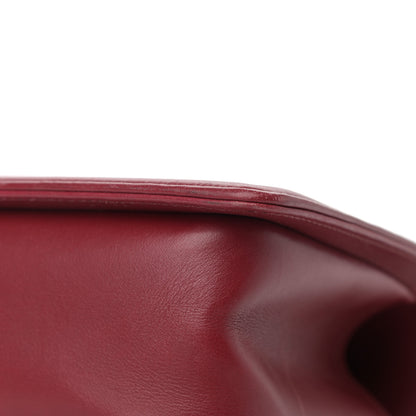 Chanel Calfskin Chevron Quilted Medium Boy Flap Red 12 of 15