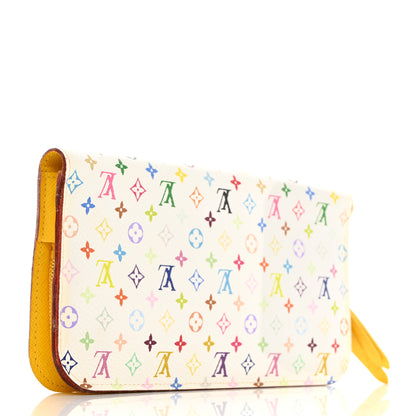 Louis Vuitton Monogram Multicolor Insolite Wallet White Citron 3 of 6
