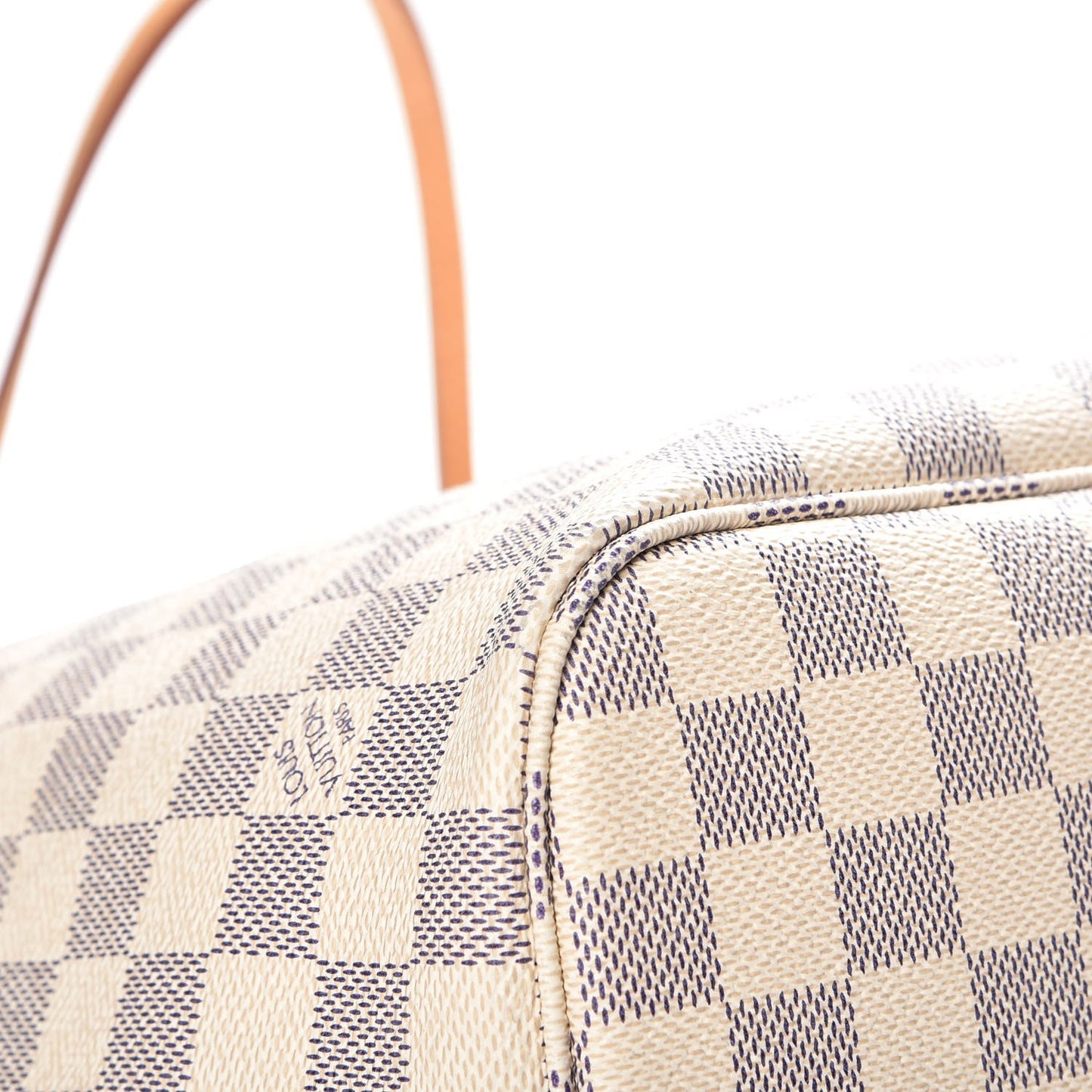 Damier Azur Neo Neverfull MM Rose Ballerine