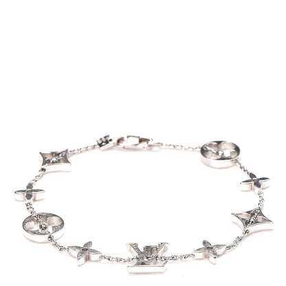 Louis Vuitton 18K White Gold Monogram Bracelet 1 of 3