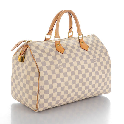 Louis Vuitton Damier Azur Speedy 35 3 of 9