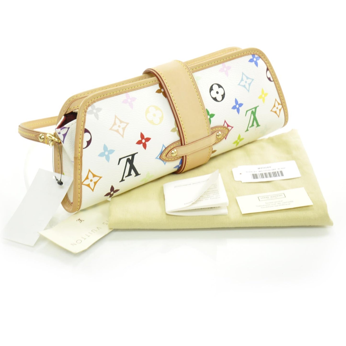 Monogram Multicolor Shirley White