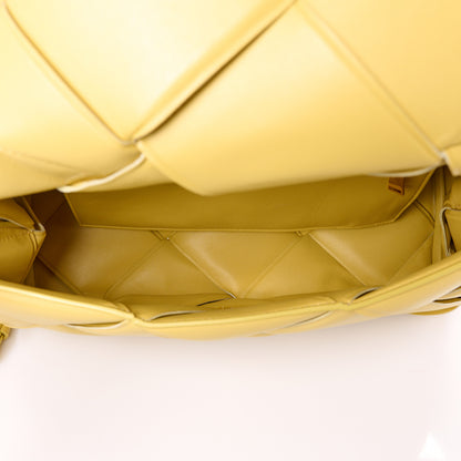 Bottega Veneta Nappa Intreccio Padded Top Handle Shoulder Bag Corn 5 of 14