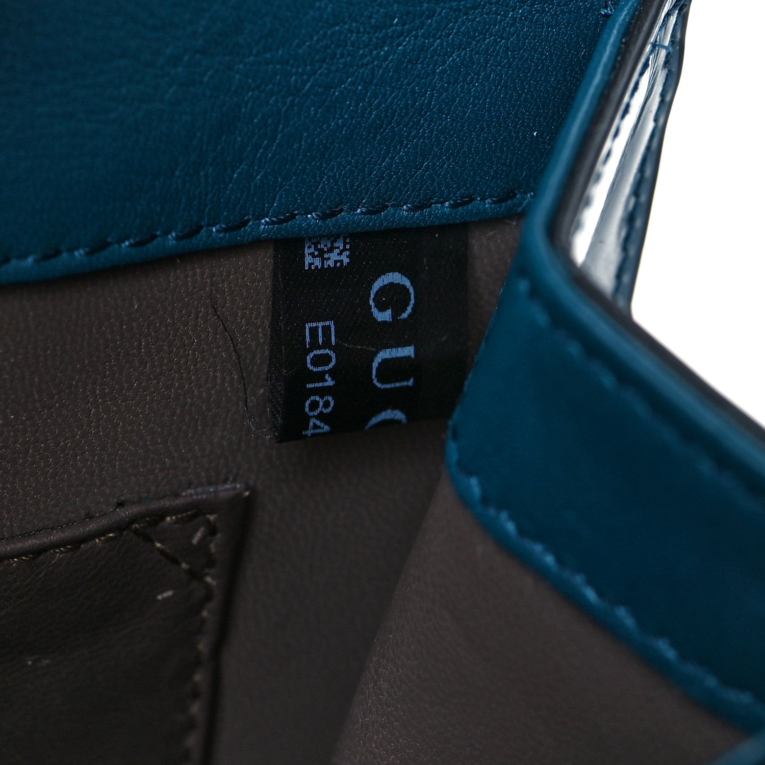 Gucci Shade Lux Calfskin Small Interlocking G Shoulder Bag Dusty Avio 10 of 11