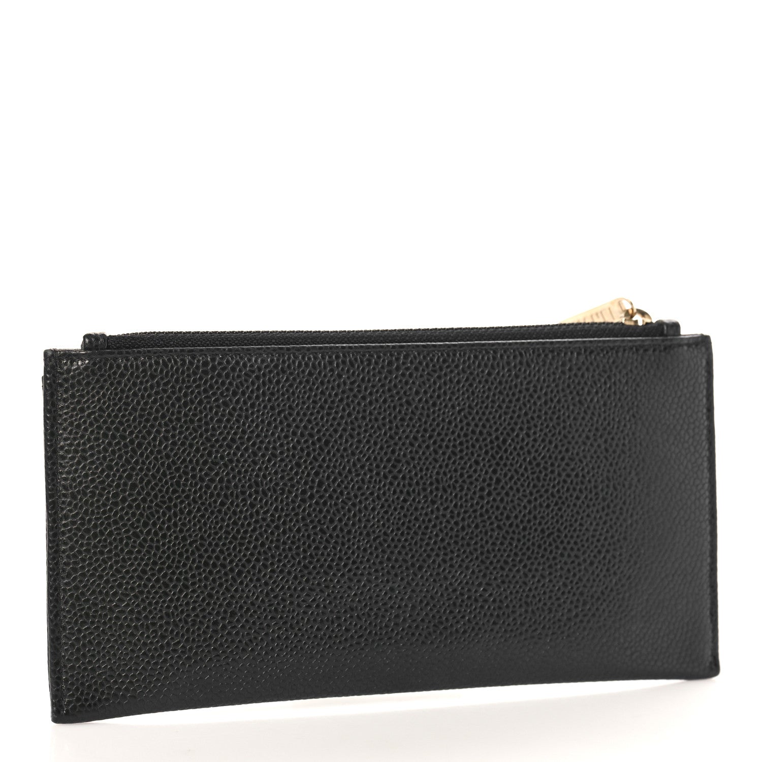 Chanel Caviar CC Classic Zip Pouch Black 3 of 9