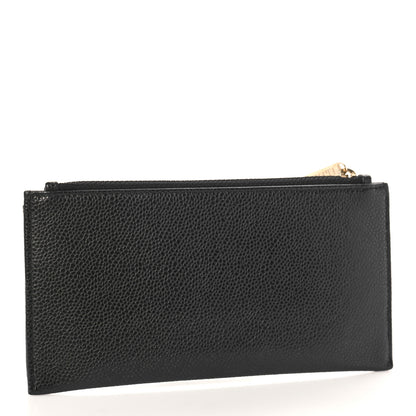 Chanel Caviar CC Classic Zip Pouch Black 3 of 9