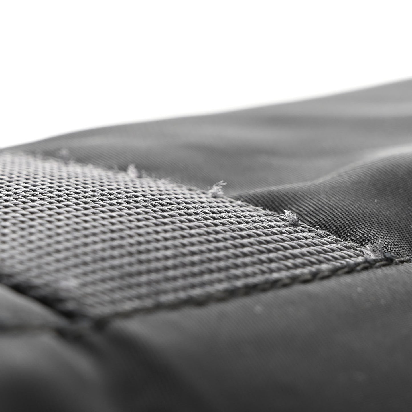 Re-Nylon Saffiano Duffle Bag Black