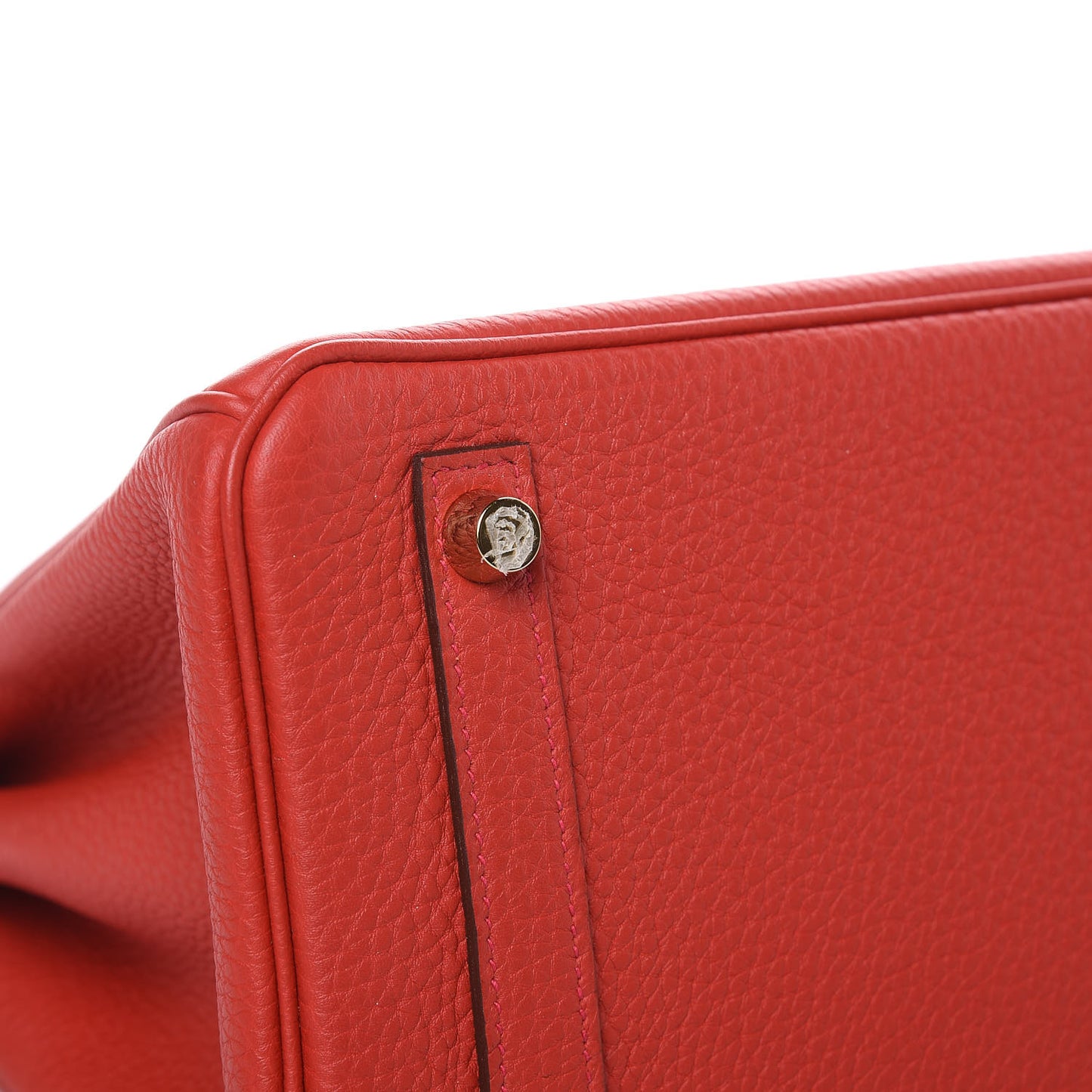 Togo Birkin 25 Rouge Casaque