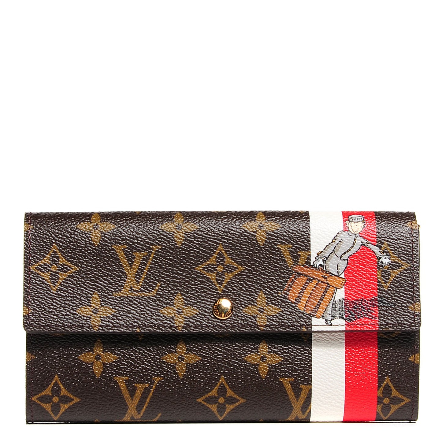 Monogram Groom Sarah Wallet