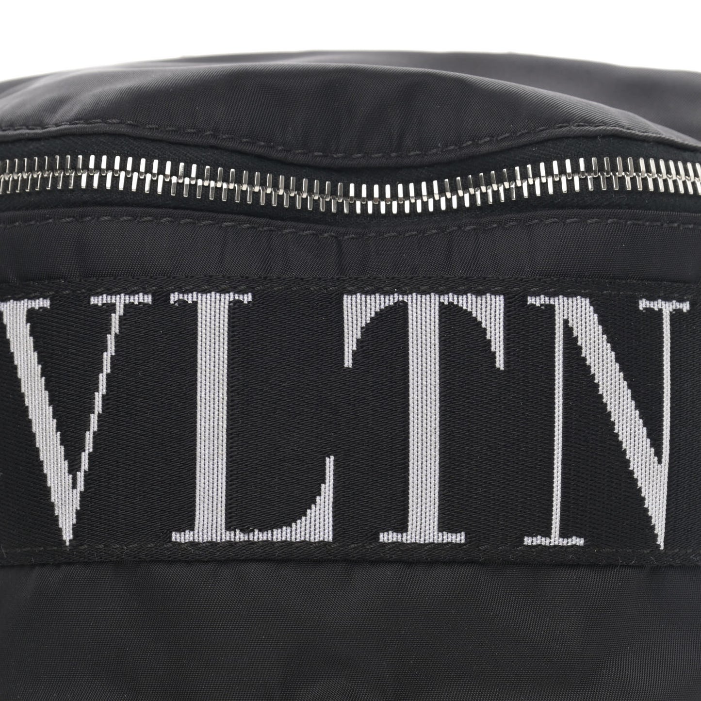 Nylon VLTN Shoulder Bag Black
