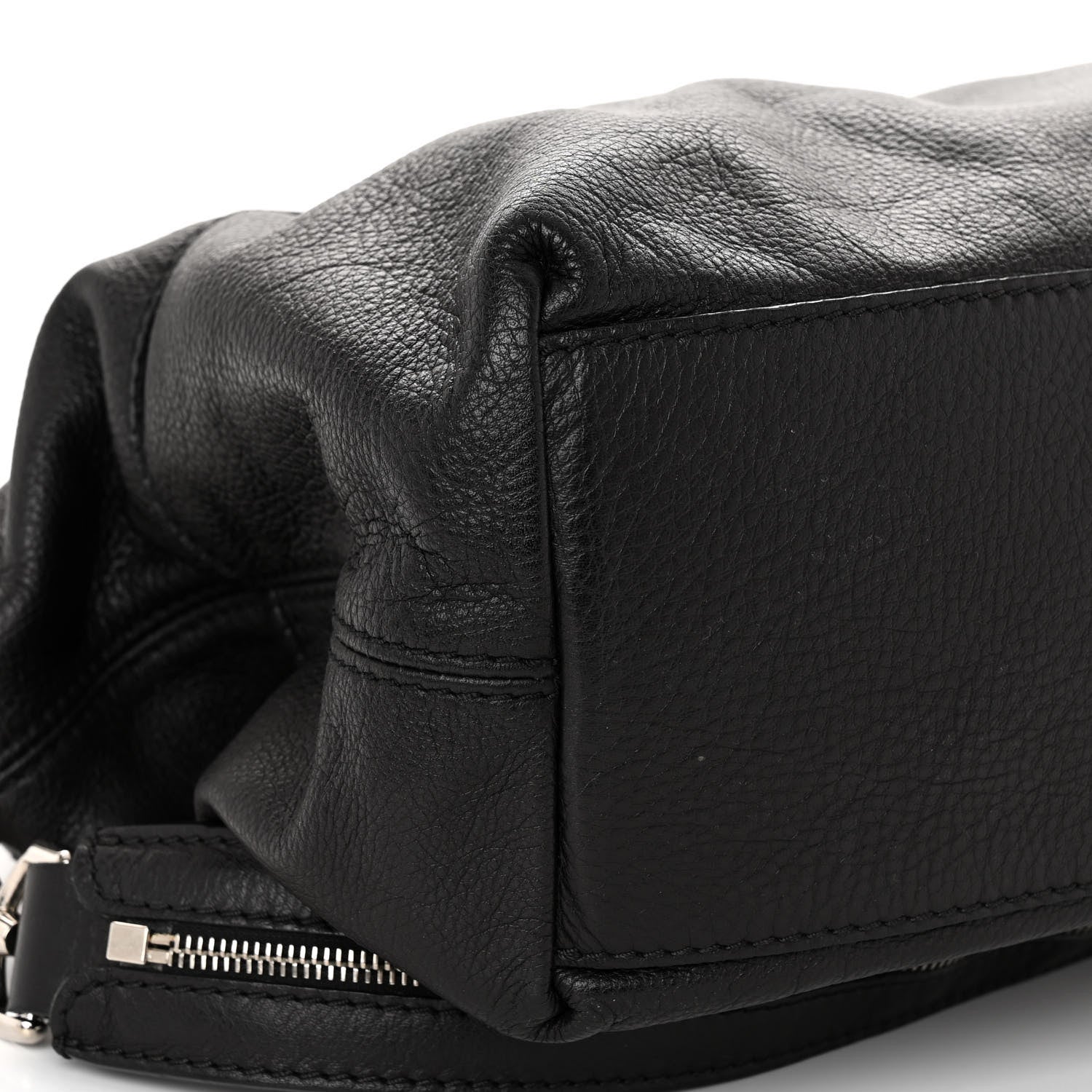 Givenchy Waxy Grained Calfskin Studded Medium Nightingale Black 9 of 11